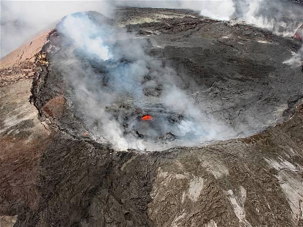 Hawaii's Kilauea volcano erupts third time this year