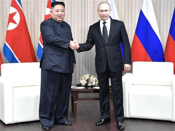 South Korea expresses 'concern and regret' over military cooperation talks between Kim and Putin
