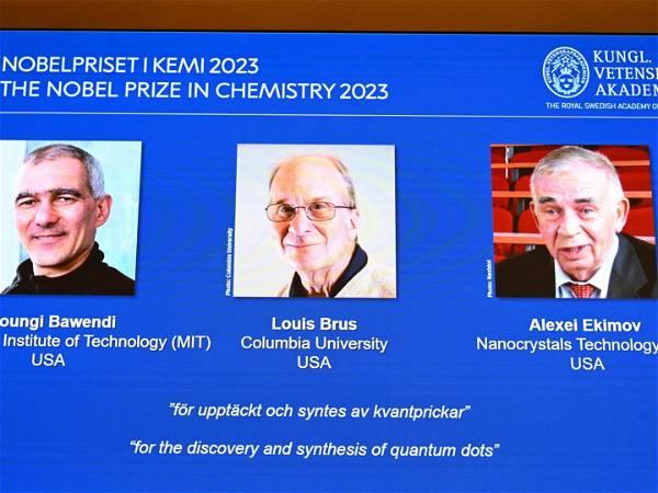 3 scientists win Nobel Prize in chemistry for their work on tiny quantum dots