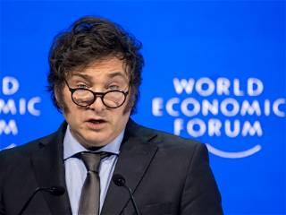 Argentina’s Javier Milei praises free markets, slams socialism at Davos