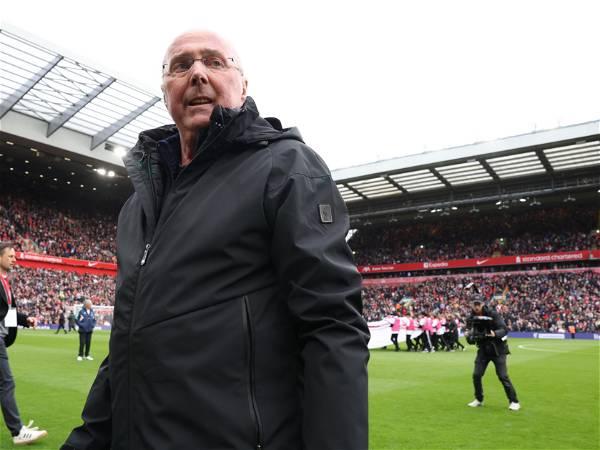 Sven-Goran Eriksson says leading Liverpool for his last game as a manager is 'like a dream'