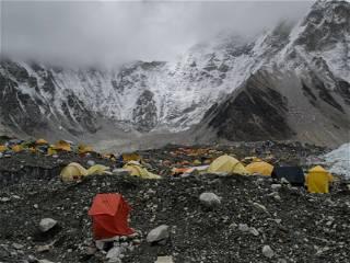 Last surviving member of the first team to conquer Mount Everest says it is crowded and dirty now