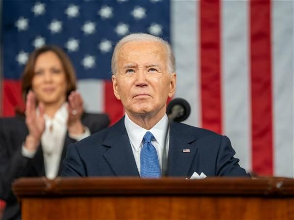 Biden claims he commuted over collapsed Baltimore Key Bridge by train ‘many times’ – but it doesn’t have any rail lines