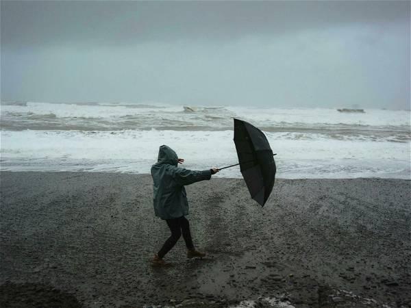Warning for strong winds issued by the Met Office as Storm Nelson brings unsettled conditions before Easter