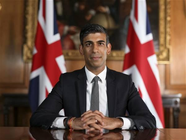 Rishi Sunak makes gag at Liz Truss when quizzed about 'deep state'