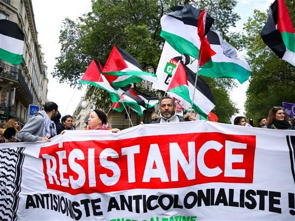 Parisians protest against Islamophobia amid Gaza war tensions