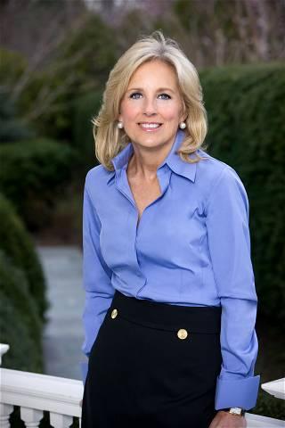Jill Biden says an agreement to let federal employee military spouses work from overseas is overdue