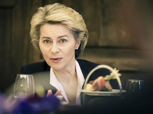 European Union official von der Leyen visits the Finland-Russia border to assess security situation