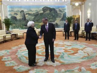 Yellen says US-China relationship on 'more stable footing' but more can be done to improve ties