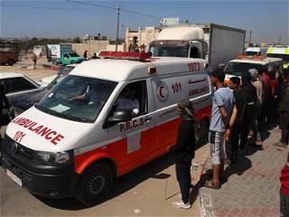 Bodies of 6 foreign aid workers slain in Israeli strikes are transported out of Gaza