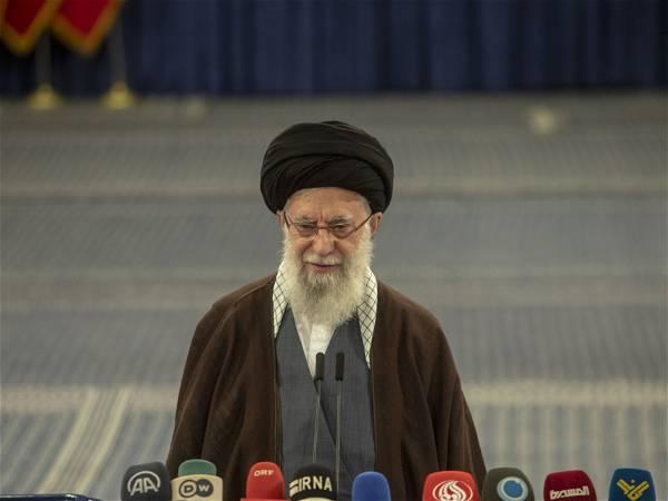 Iran’s supreme leader tacitly acknowledges Tehran hit little in its massive attack on Israel
