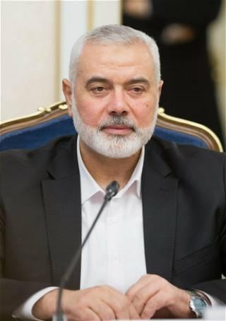 Hamas leader Ismail Haniyeh says 3 of his sons were killed in an Israeli airstrike in Gaza
