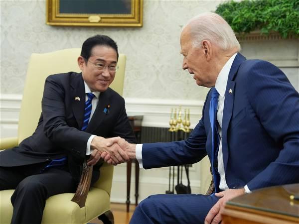 Biden welcomes Prime Minister Kishida and praises Japan’s growing clout on international stage