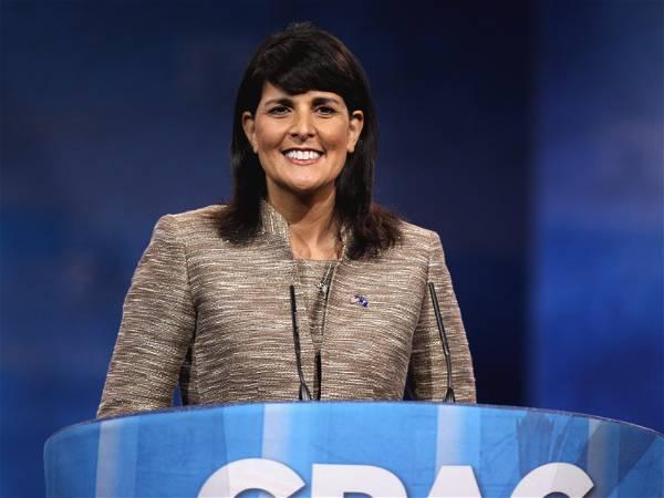 Haley joining conservative think tank