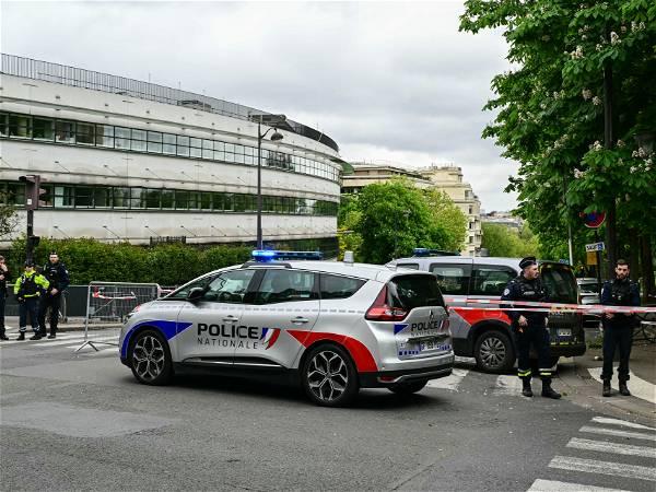 Man arrested in Paris after threatening to blow himself up at Iran consulate