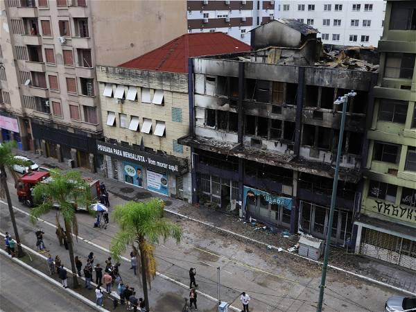 10 Killed After Fire Breaks Out In Brazil Guesthouse