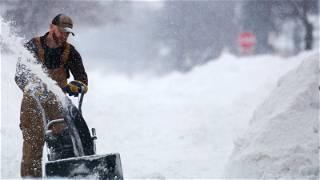 US winter storm death toll rises to 61 as bad weather drags on