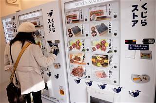 Japan whaling firm pins hopes on vending machines to revive sales