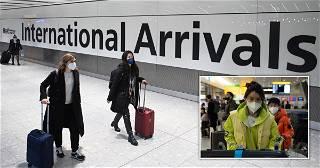 Travellers from China who test positive for Covid in UK will not have to isolate