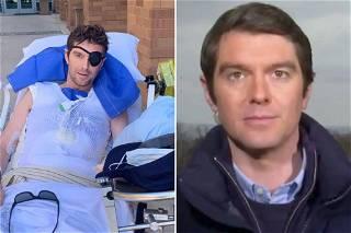 Fox News’ Benjamin Hall returns to TV for the first time since he suffered horrific injuries in Ukraine