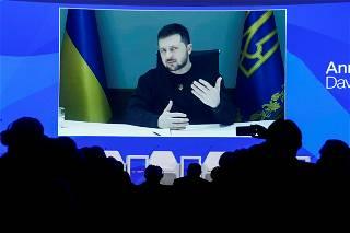At Davos, Zelenskyy urges allies to speed up push vs. Russia