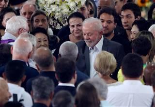 Brazil’s Lula pays respects to Pele, 150,000 attend stadium wake