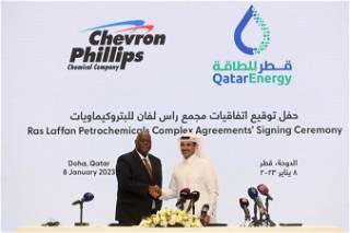 QatarEnergy, Chevron Phillips sign agreement for $6 bln Ras Laffan Petrochemicals