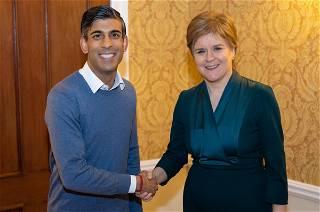 Sunak pledges to work constructively with Scotland's leader