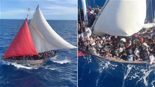 396 Haitian migrants detained on 50-foot boat near Bahamas
