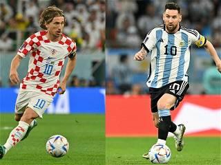 Luka Modric Seeks To Derail Lionel Messi's Bid For World Cup Glory