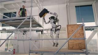 See a Boston Dynamics Atlas Robot Grab and Throw, Just Like People Do