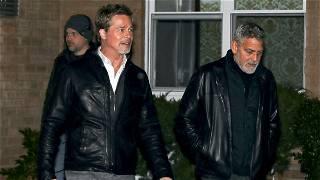 Brad Pitt and George Clooney step out in New York City, reunite for new movie