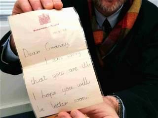 Letter written by King Charles to his ‘granny’ in 1955 found in attic