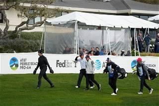 Caddie collapses, rushed to hospital at Pebble Beach Pro-Am