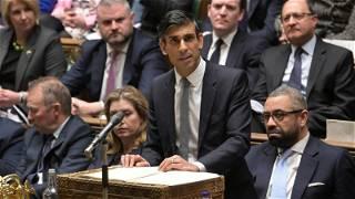 Rishi Sunak seeks to secure backing from Northern Ireland parties for post-Brexit deal