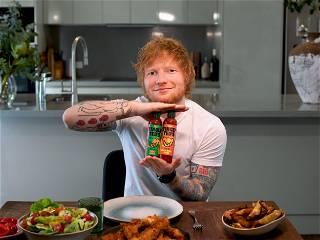 Ed Sheeran launches hot sauce range and the name deserves an award of its own
