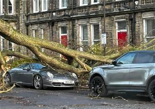 Storm Otto: Northumberland and County Durham homes without power