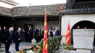 Security Tight as North Macedonia, Bulgaria Honor National Hero