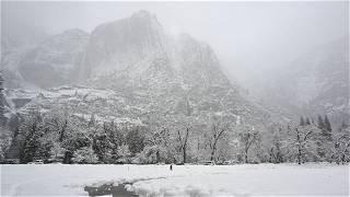 Yosemite National Park closes amid unusual California storm