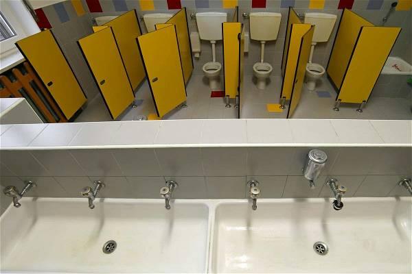 Cornwall: Penrice Academy pupils 'flip tables and climb fences' in protest over new toilet rules