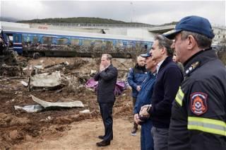Greek PM blames 'tragic human error' for train collision