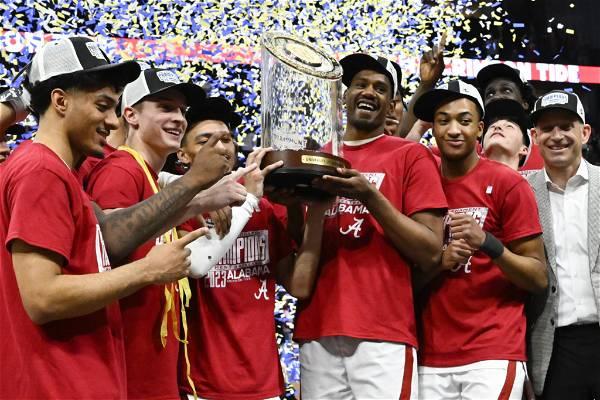 Alabama earns No 1 overall seed in NCAA Men's Basketball Tournament as bracket is revealed