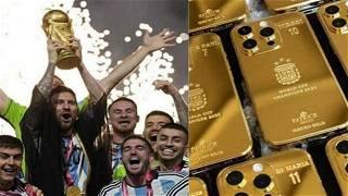Messi gifts his world cup winning team 24-carat gold iPhones worth 1.74 crore