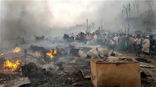 Bangladesh: Massive fire ravages Rohingya refugee camp in Cox’s Bazar