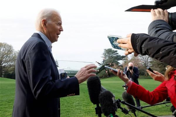 Biden to Russia on detained US journalist: 'Let him go'