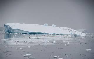 Antarctic sea ice cover at record low
