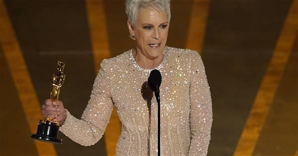 Jamie Lee Curtis wins best supporting actress Oscar for 'Everything Everywhere'