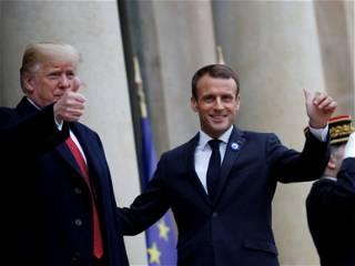 Emmanuel Macron "Kissing" Xi Jinping's "Ass": Donald Trump