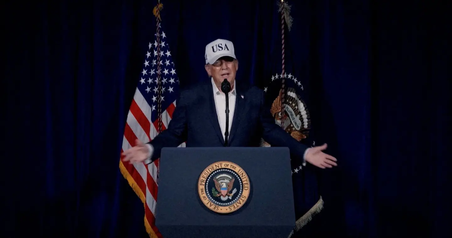 Donald Trump via Truth Social/Reuters