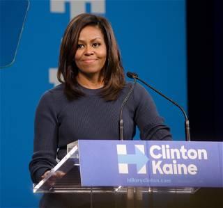 Michelle Obama surprises high school students in DC on College Signing Day
